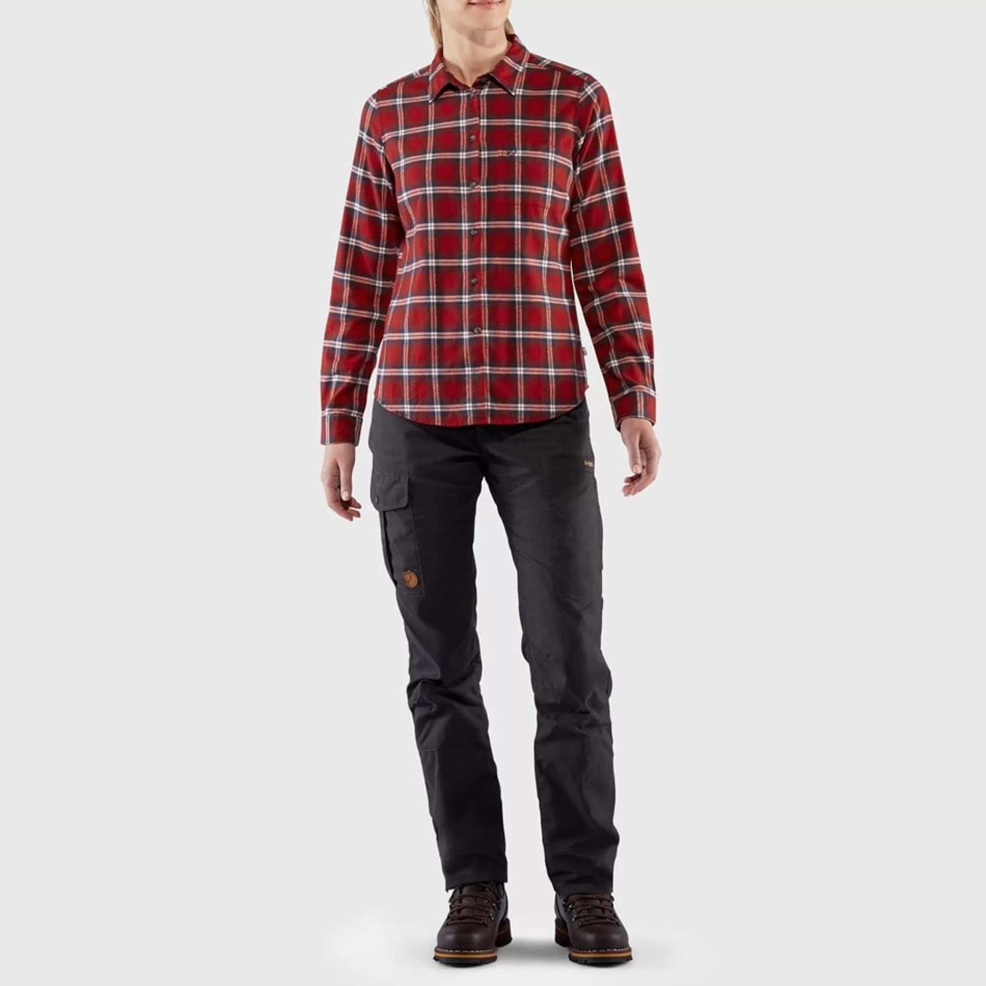 Heritage Classics | Shirts*MEN | WOMEN Fjallraven Övik Flannel Shirt W DarkNavy