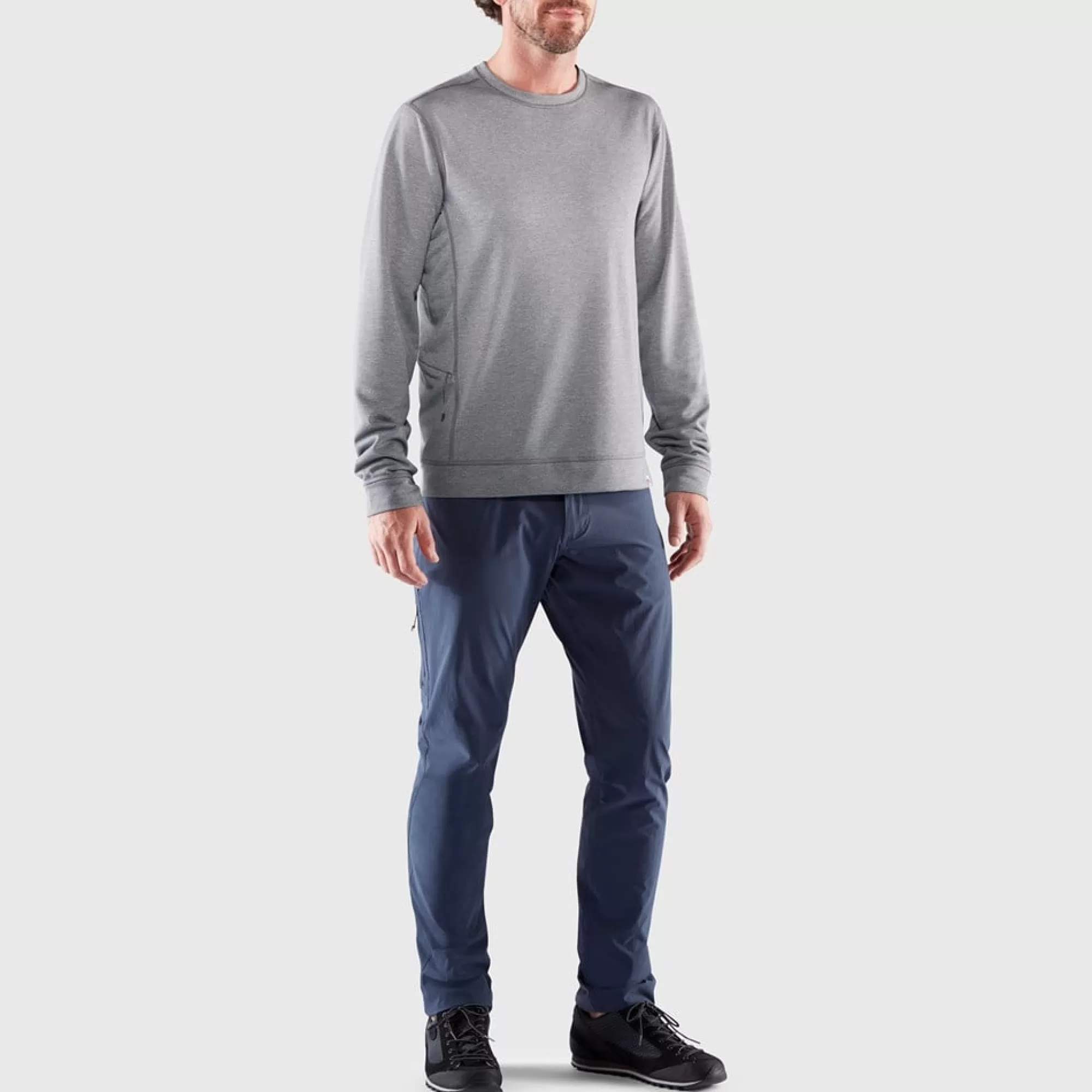 Sweaters & Knitwear*MEN Fjallraven High Coast Lite Sweater M Grey