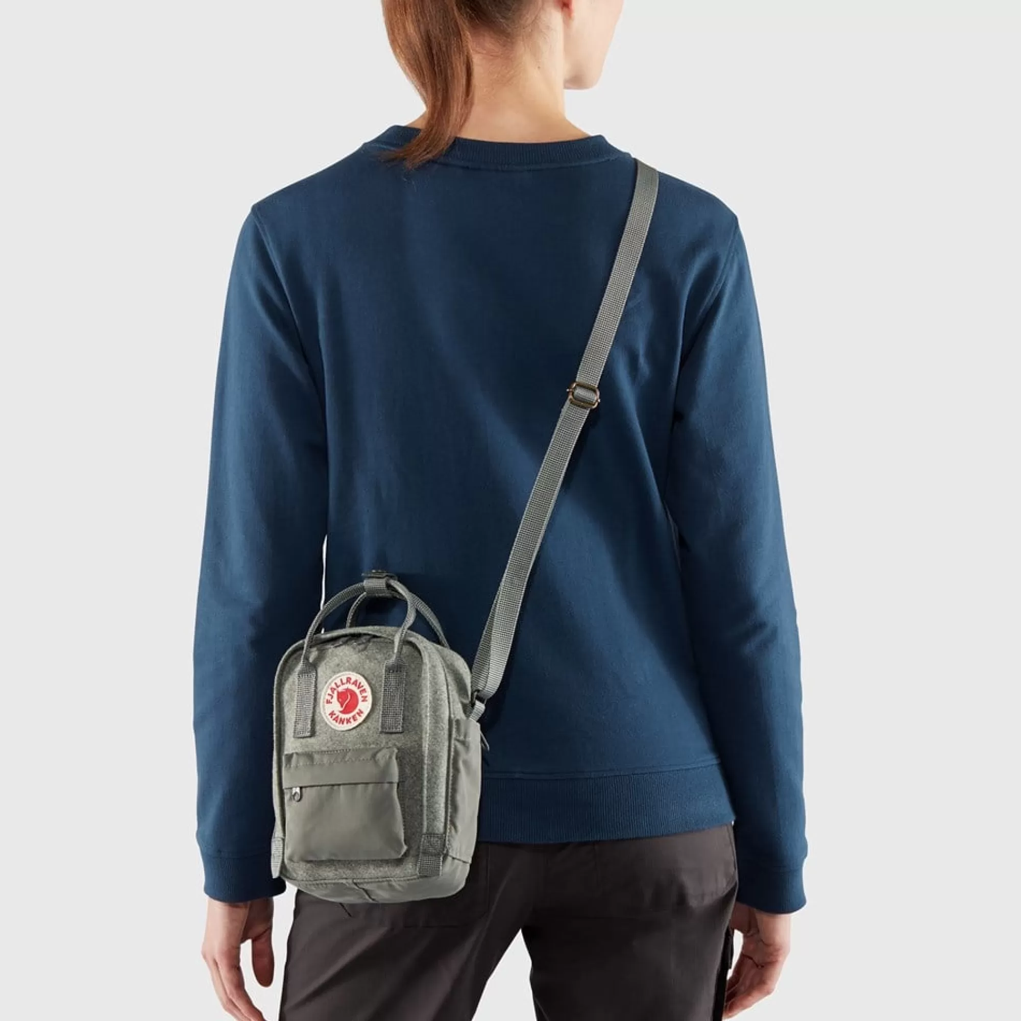 Kanken | Backpacks & bags*WOMEN | WOMEN Fjallraven Kånken Re-Wool Sling GraniteGrey