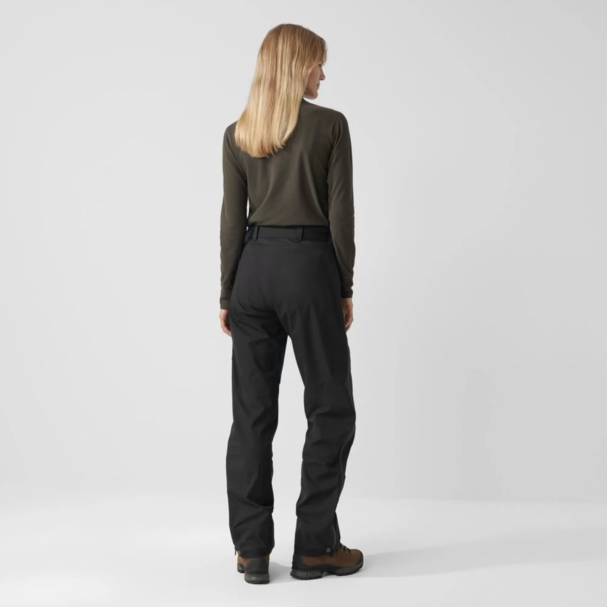 Trekking Trousers | Shell Trousers*WOMEN | WOMEN Fjallraven Keb Eco-Shell Trousers W Black