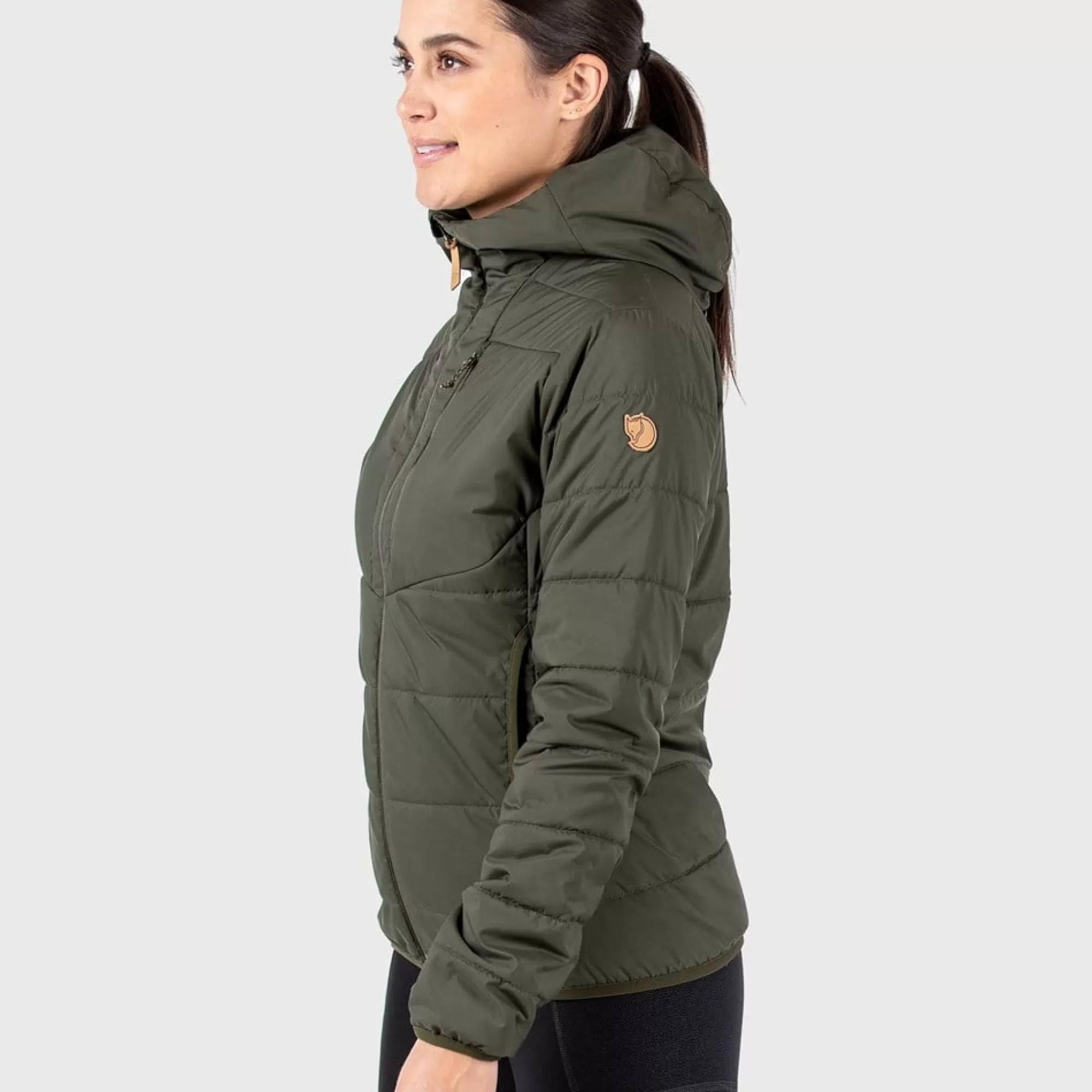 Heritage Classics | Trekking Jackets*MEN | WOMEN Fjallraven Keb Padded Hoodie W Black