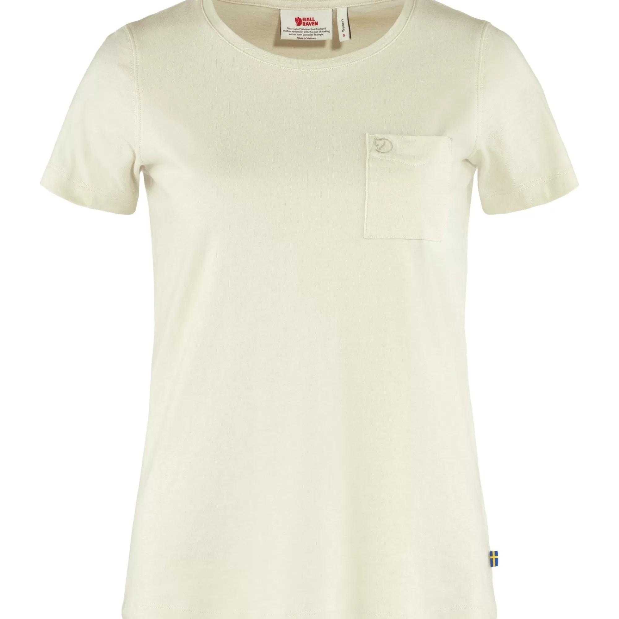 T-Shirts & Tank Tops*WOMEN Fjallraven Pocket T-shirt NA W ChalkWhite