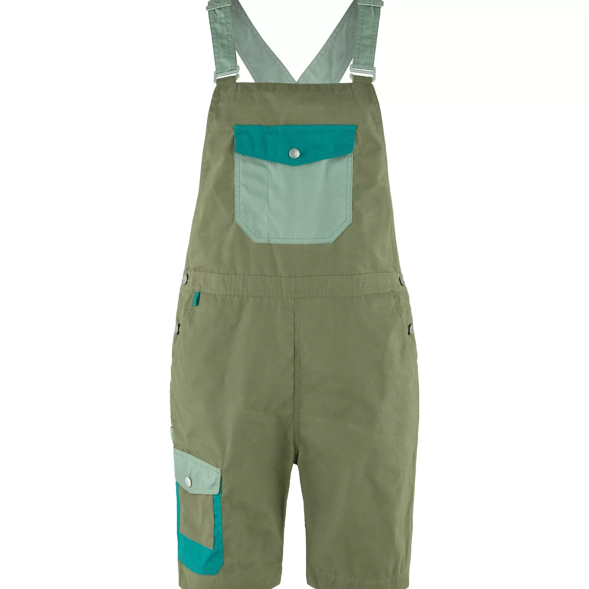 Shorts & Skirts*WOMEN Fjallraven Samlaren Dungaree Shorts 1C W Green