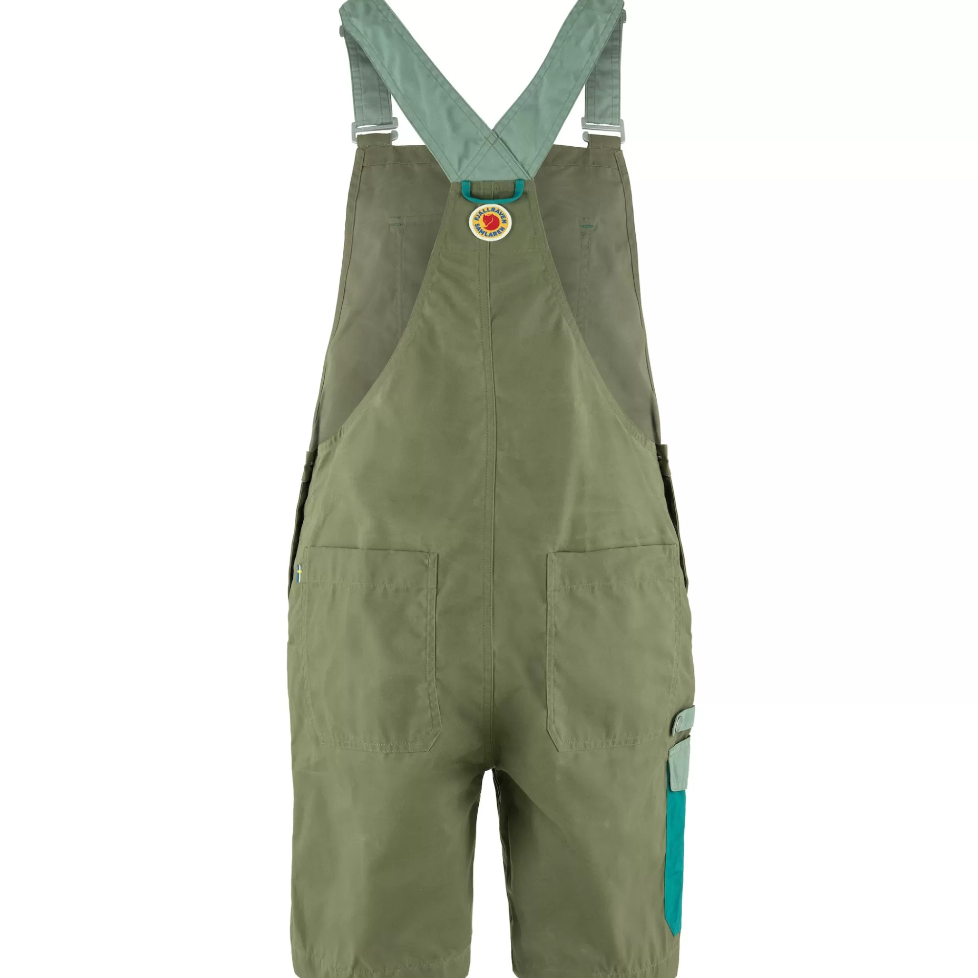 Shorts & Skirts*WOMEN Fjallraven Samlaren Dungaree Shorts 1C W Green