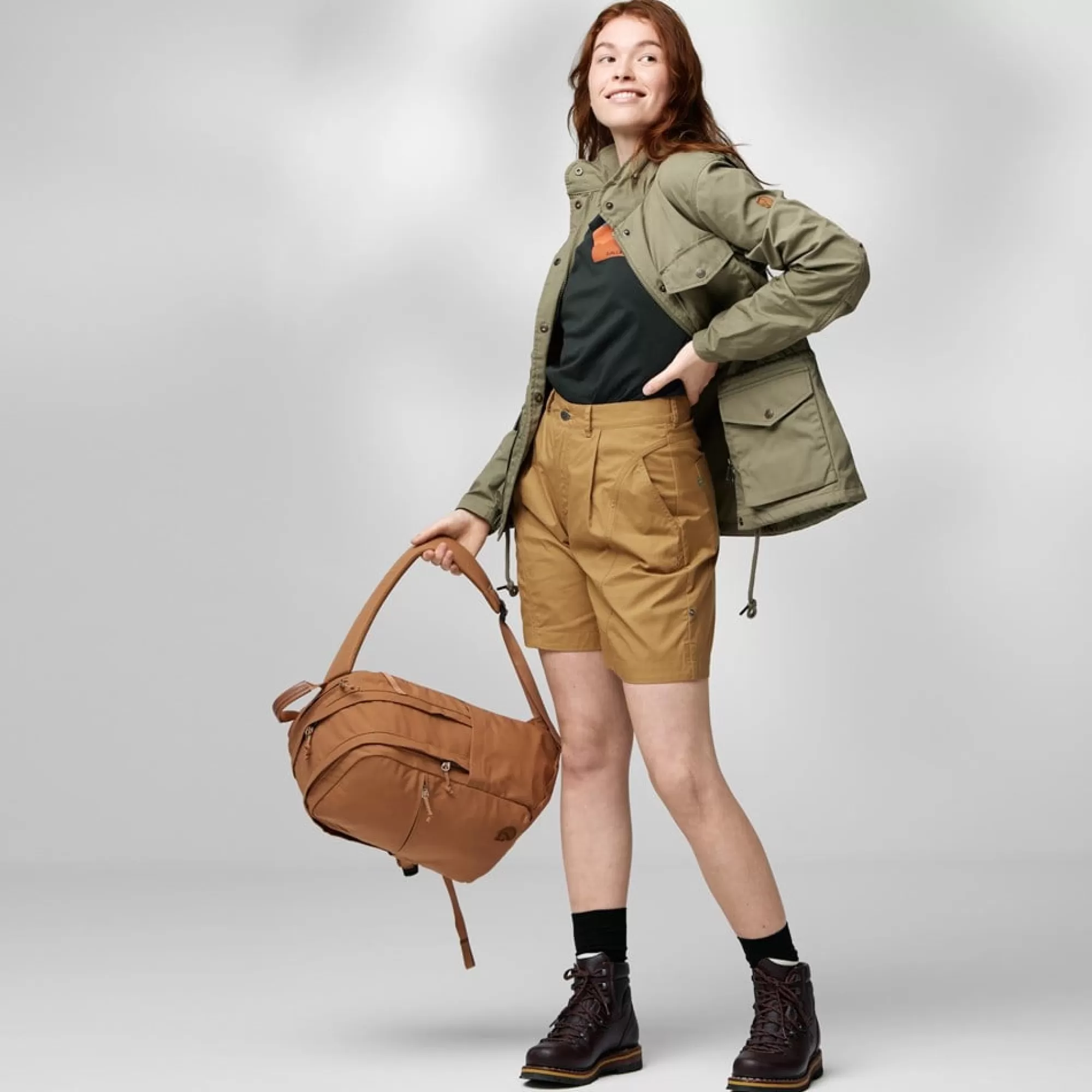 Shorts & Skirts*WOMEN Fjallraven Vardag Shorts W DarkGrey